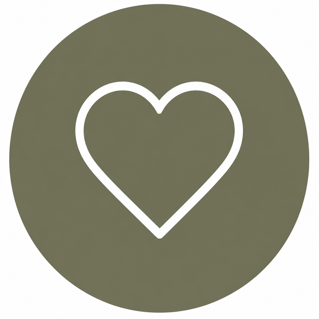 Heart in hands icon
